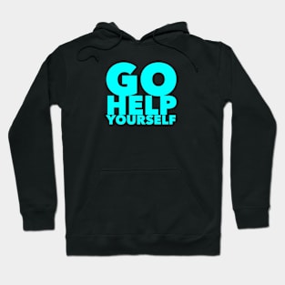 GHY Logo AQUA Hoodie